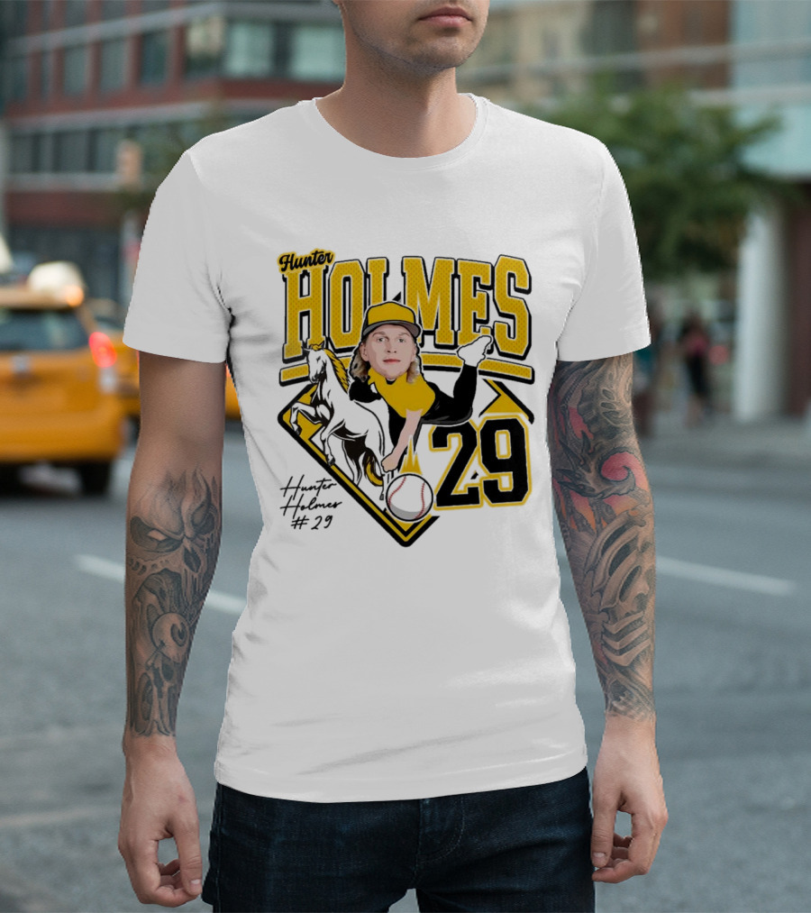 Hunter Holmes 29 Baseball 2025 T-Shirt