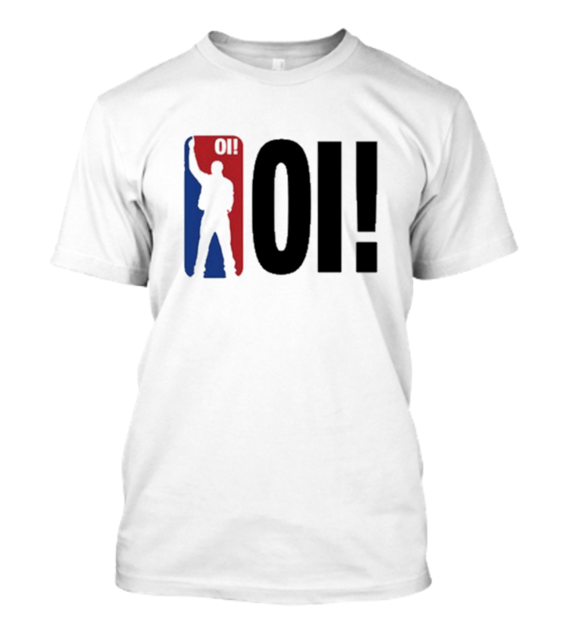 I Think We're Gonna Be Okay Red Blue Silhouette T-Shirt