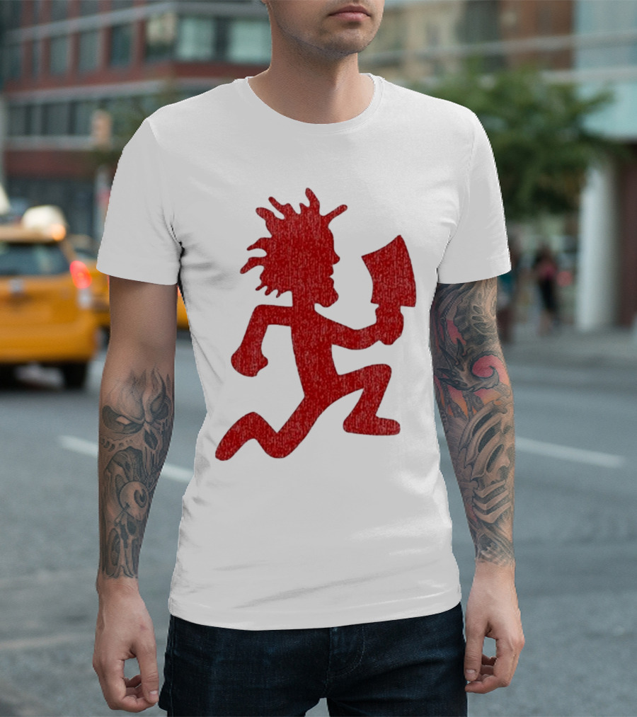 Insane Clown Posse Hatchetman Running Red Axeman T-Shirt