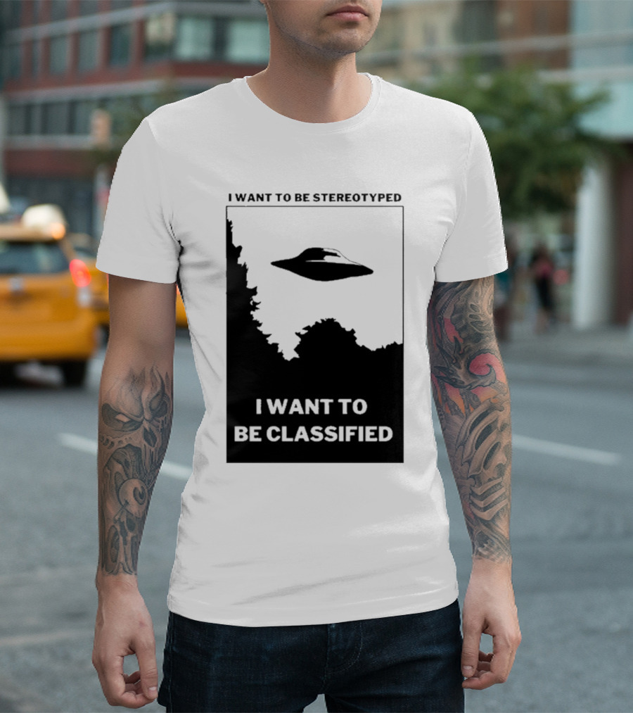 I Want To Be Stereotyped I Want To Be Classified Dead Kennedys T-Shirt