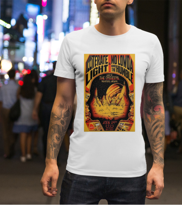 Illiterate Light Mo Lowda The Humble Live At The National Richmond Virginia June 14 2025 T-Shirt