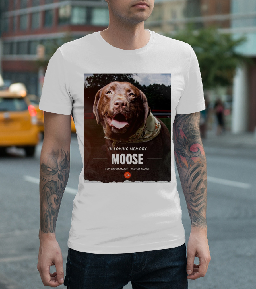 Cleveland Browns NFL In Loving Memory Moose September 24 2014 March 29 2025 Hard Knocks Star T-Shirt