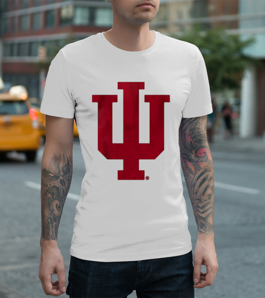 Indiana Hoosiers IU Crimson Emblem T-Shirt