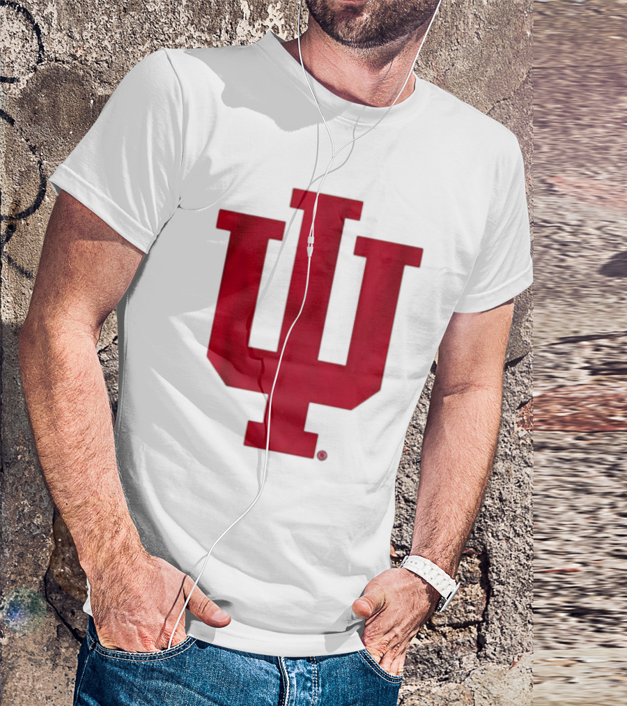 Indiana Hoosiers IU Crimson Emblem T-Shirt