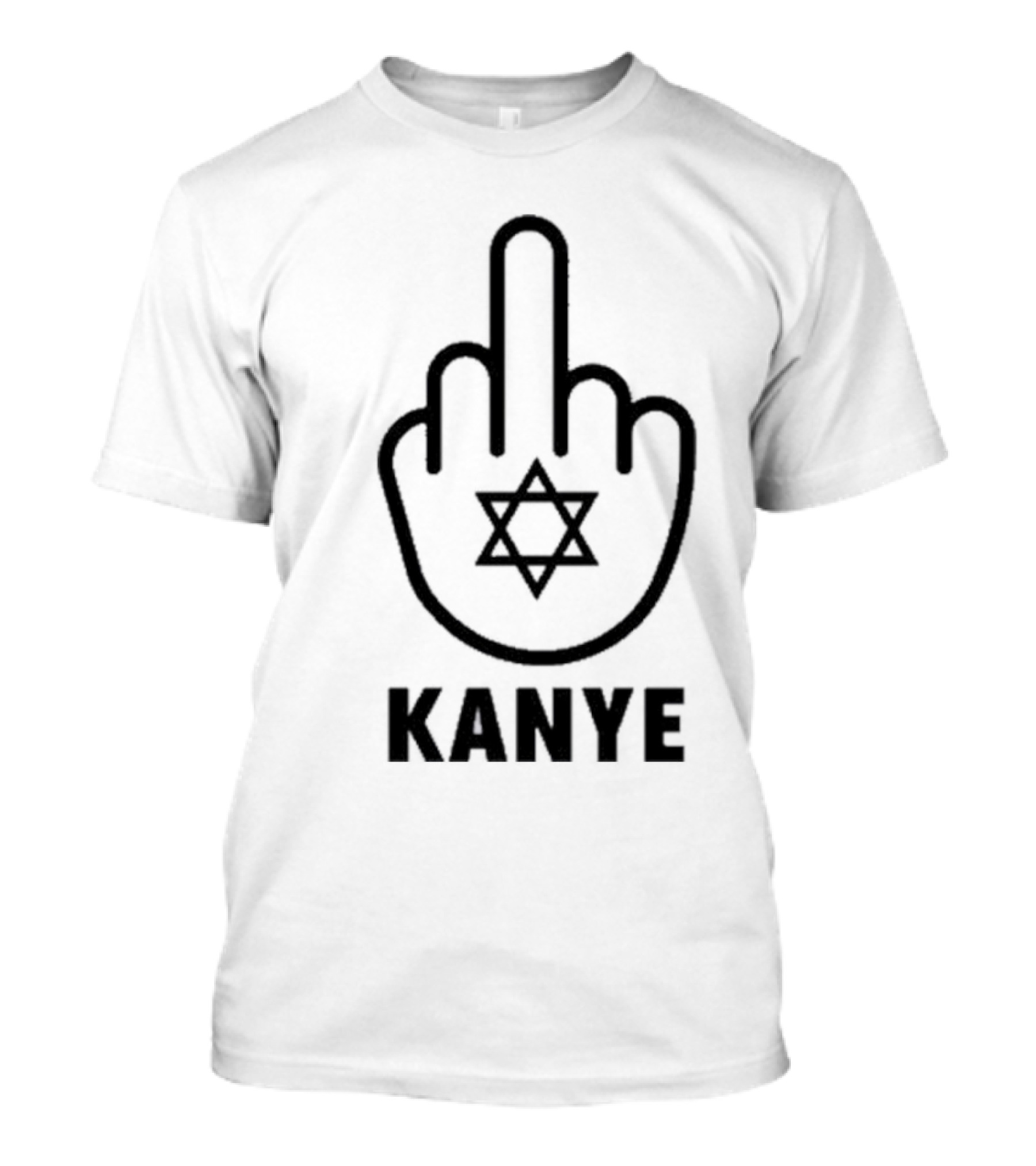 Kanye Middle Finger Fuck Kanye T-Shirt