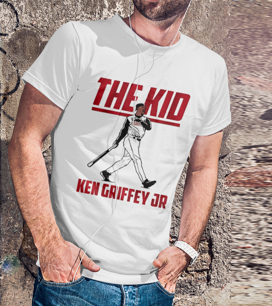 Ken Griffey Jr Cincinnati The Kid Baseball Legend T-Shirt