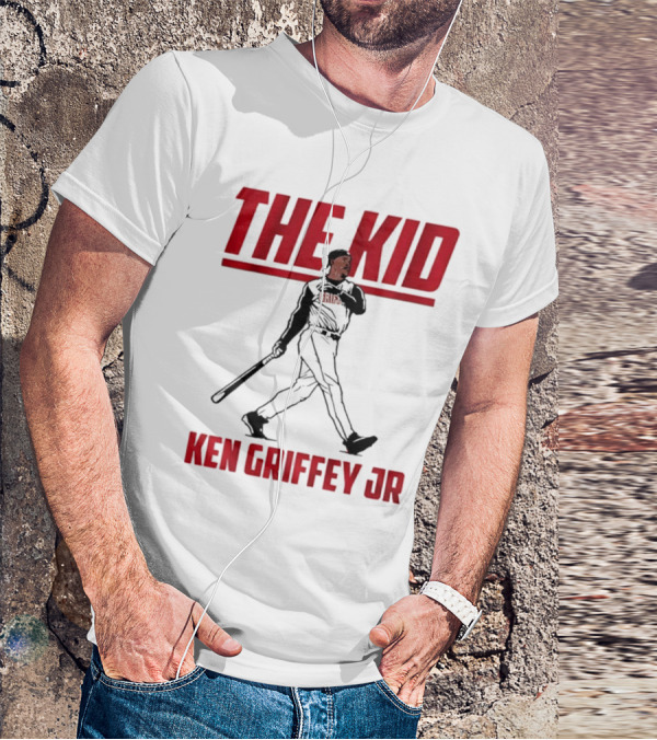 Ken Griffey Jr Cincinnati The Kid Baseball Legend T-Shirt