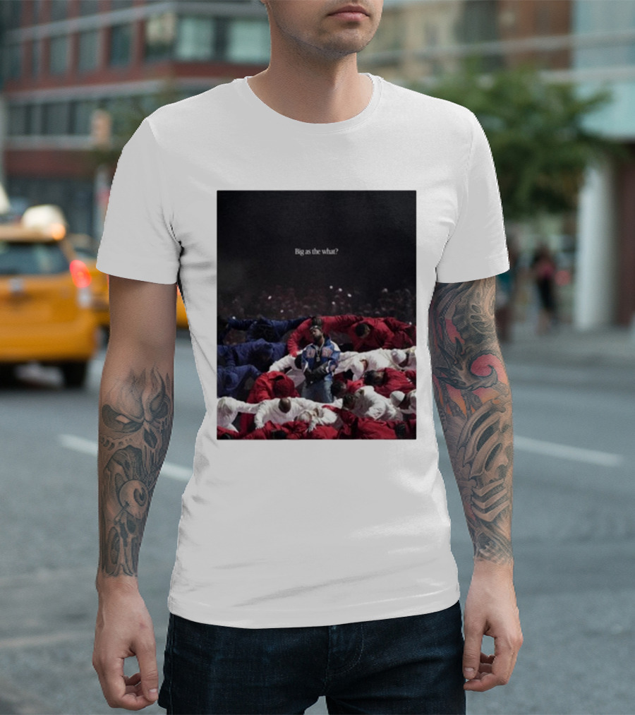 Kendrick Lamar Big As The What 2025 Performance Aesthetic T-Shirt