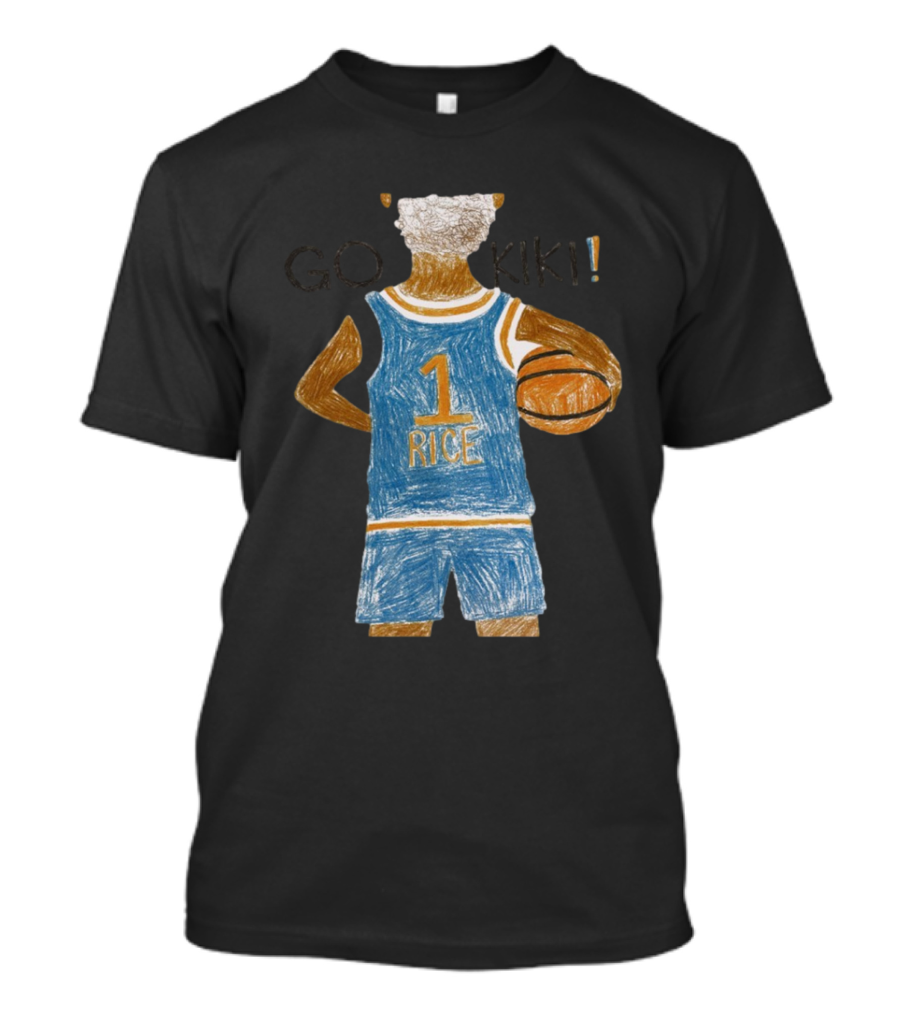 Kiki Rice Go Kiki UCLA Bruins Basketball 2025 NCAA Big Ten Conference T-Shirt