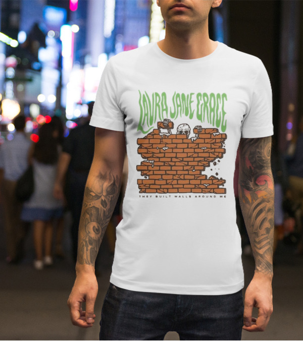 Laura Jane Grace Walls They Built Walls Around Me T-Shirt