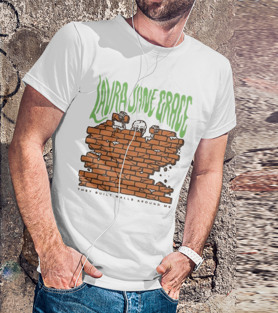 Laura Jane Grace Walls They Built Walls Around Me T-Shirt