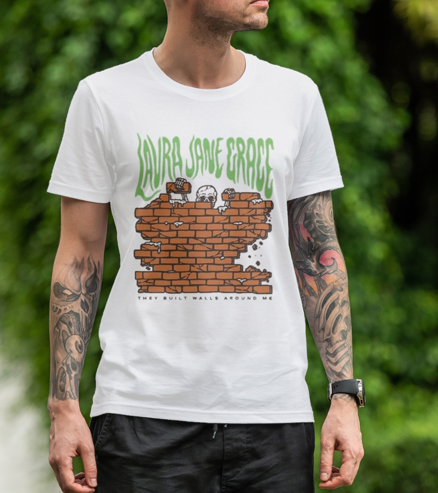 Laura Jane Grace Walls They Built Walls Around Me T-Shirt