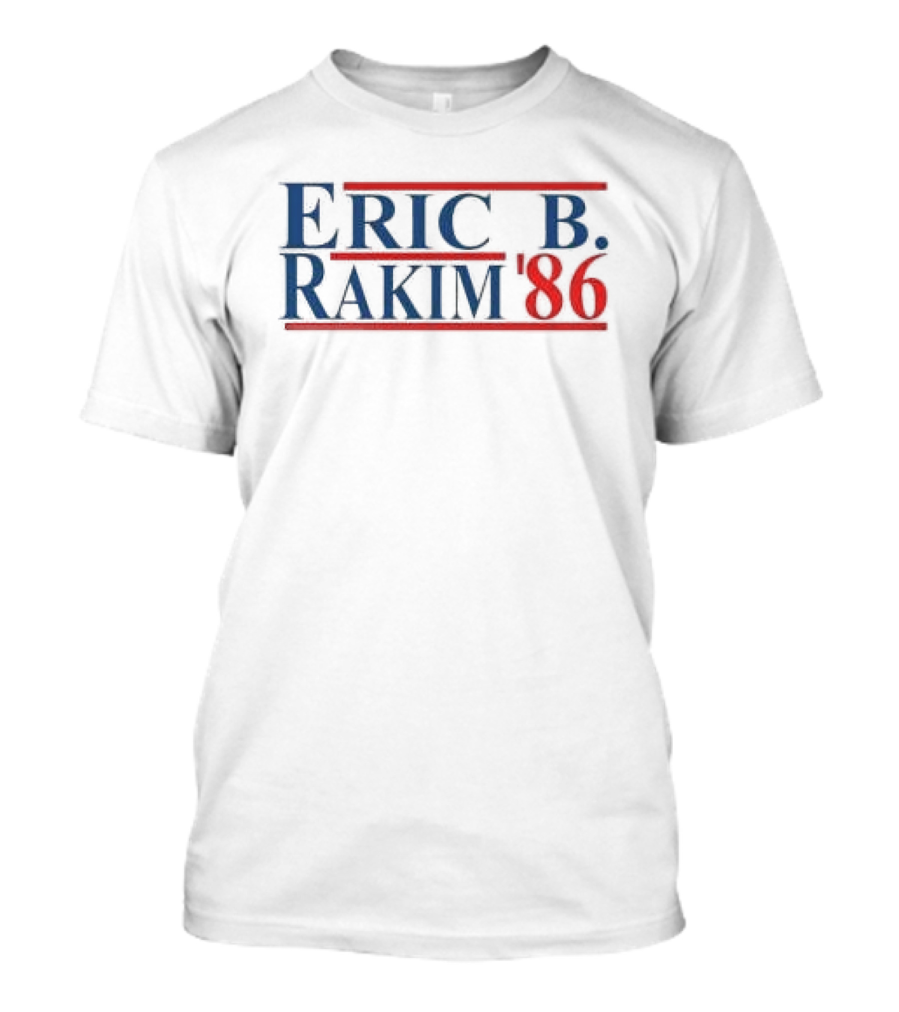 Eric B Rakim 86 Retro Hip Hop Tribute T-Shirt