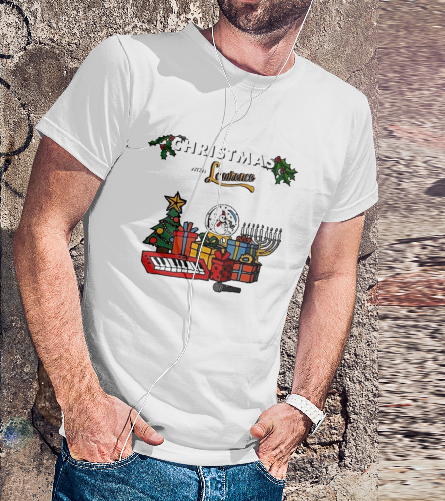 Lawrence Christmas Gifts And Tree 2024 T-Shirt