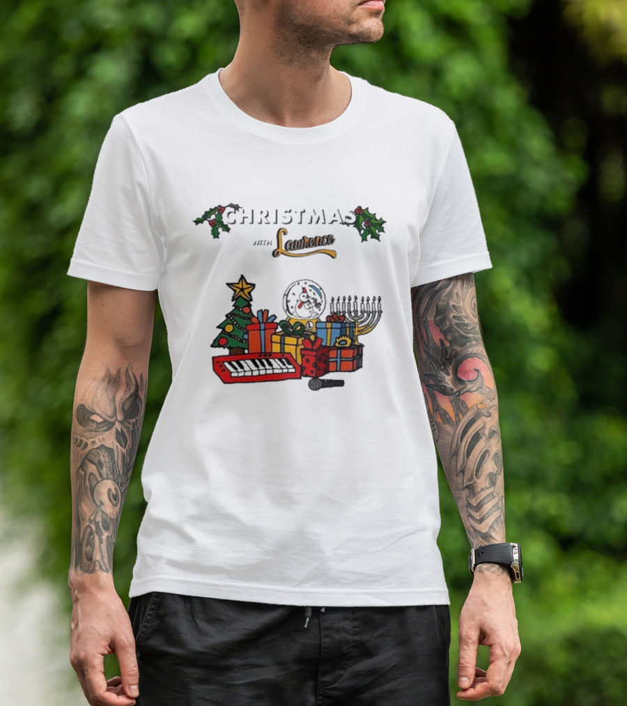 Lawrence Christmas Gifts And Tree 2024 T-Shirt
