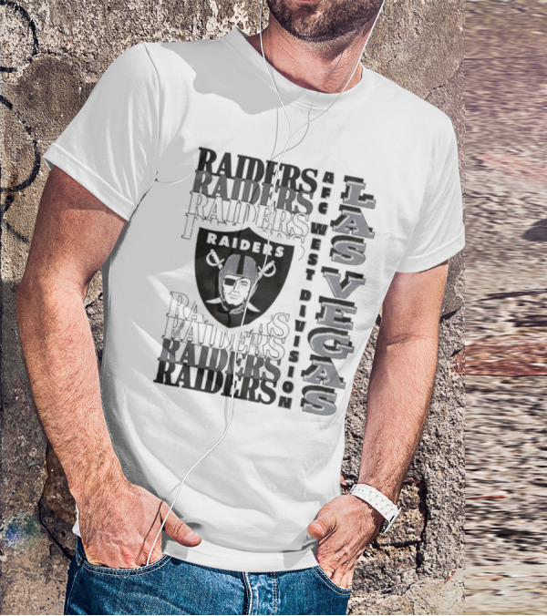 Las Vegas Raiders AFC West Division T-Shirt