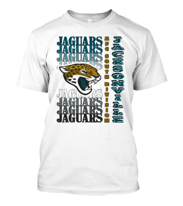 Jacksonville Jaguars AFC South Division Bold Team Spirit T-Shirt