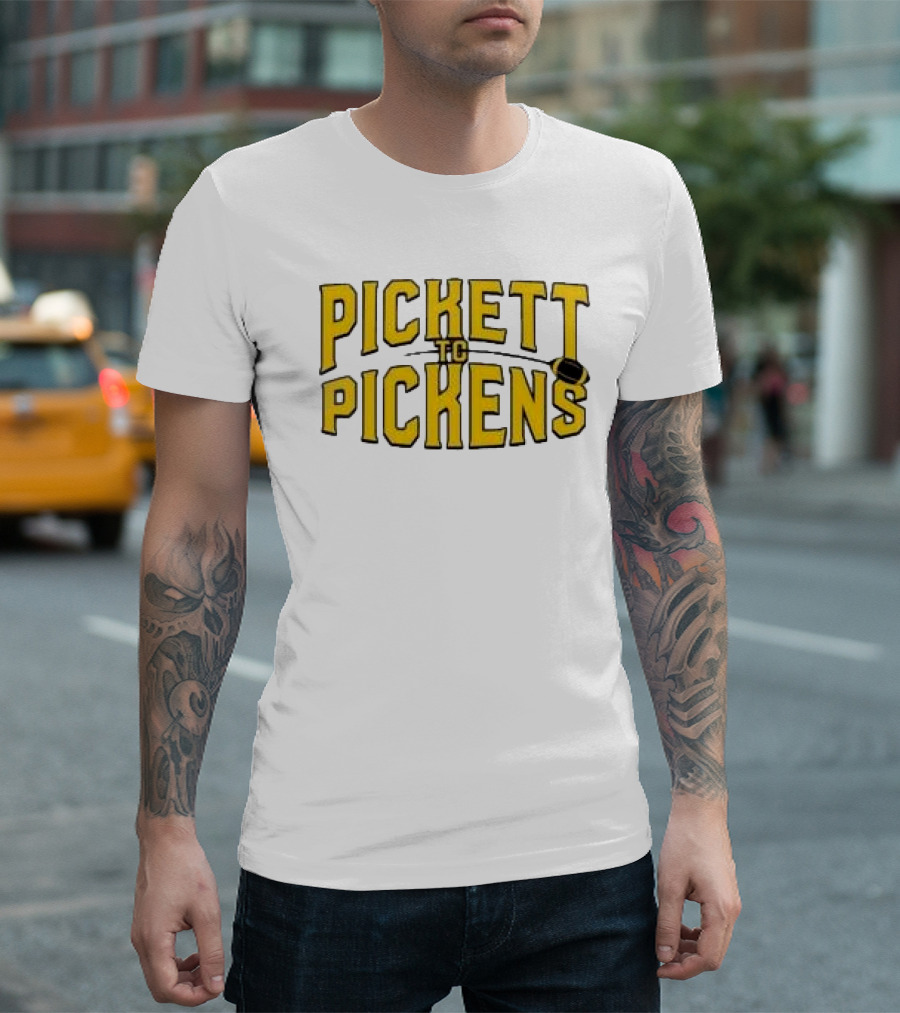 Jersey Jerry Pickett To Pickens Football Theme T-Shirt