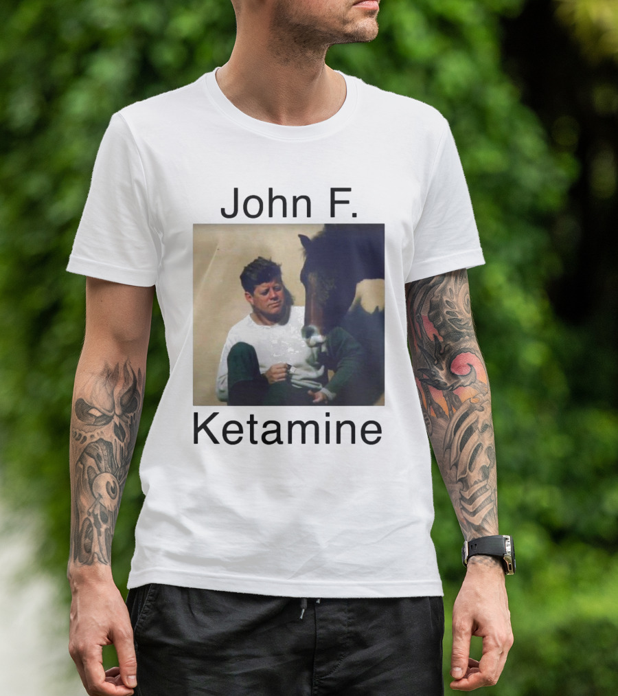 John F. Ketamine Horseman Interaction T-Shirt