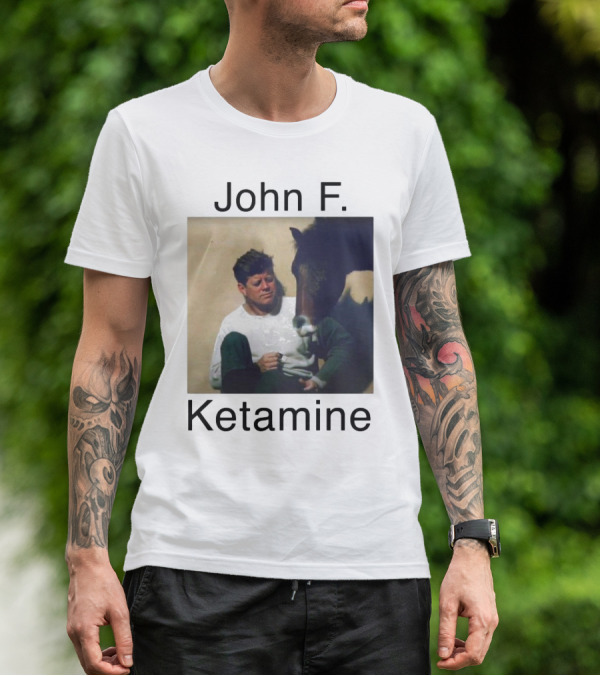 John F. Ketamine Horseman Interaction T-Shirt