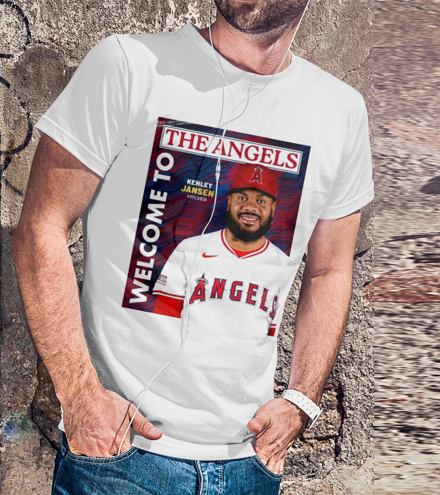 WELCOME TO THE ANGELS KENLEY JANSEN PITCHER T-Shirt