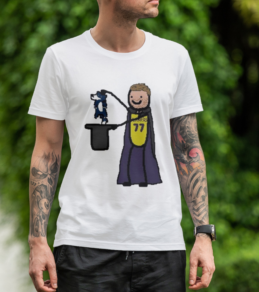 Luka Doncic 77 Lakers Magic Cartoon T-Shirt