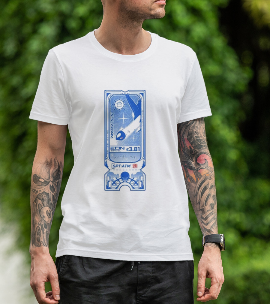 Luster Purge S.S. Tidal €3.81 Eon Travel Admit One SPT-ATM T-Shirt