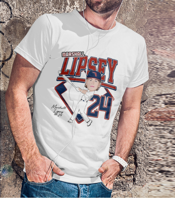 Marshall Lipsey 24 Baseball 2025 M. Reshold T-Shirt