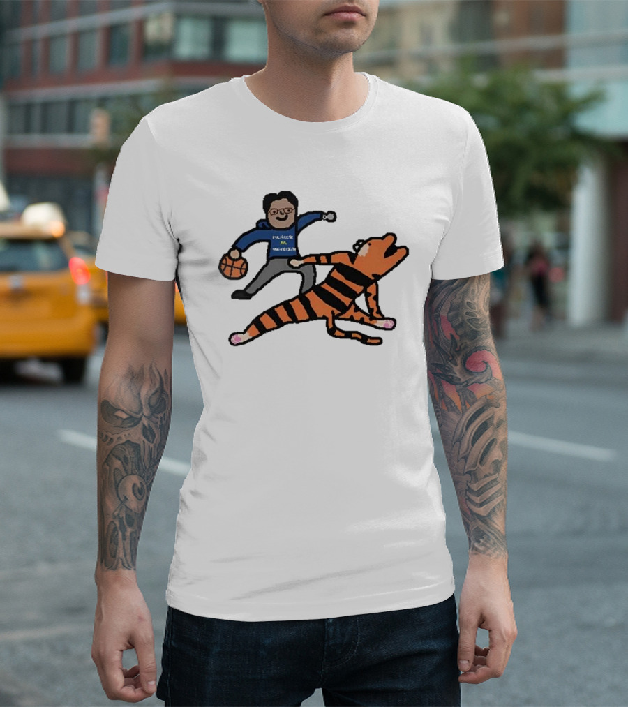 Basketball Battle McNeese Defeats Clemson Tigers T-Shirt