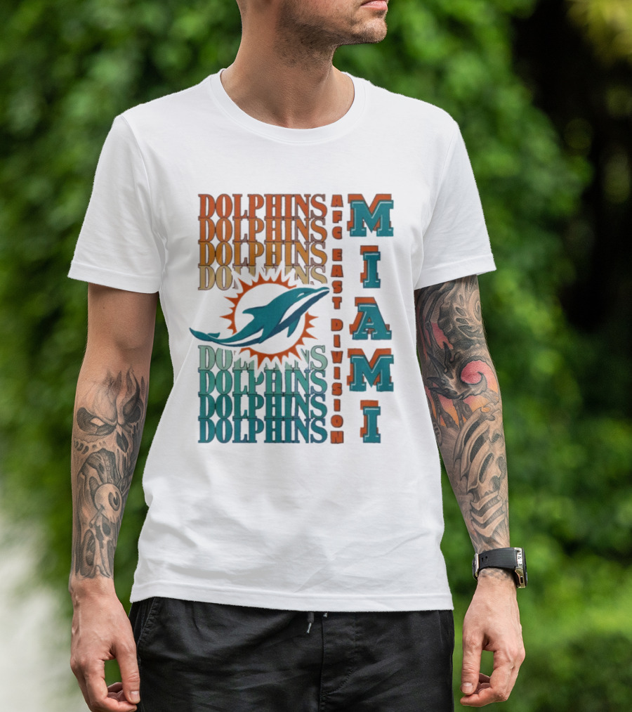 MIAMI Dolphins AFC East Division T-Shirt