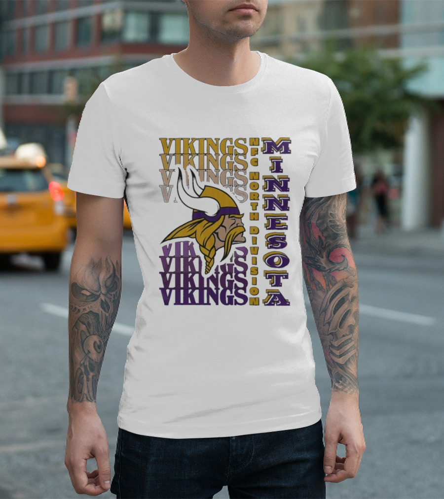 Minnesota Vikings NFC North Division Vikings Minnesota T-Shirt