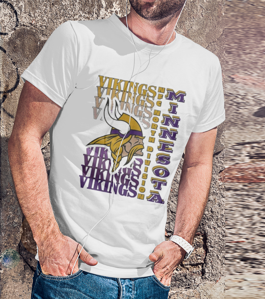 Minnesota Vikings NFC North Division Vikings Minnesota T-Shirt