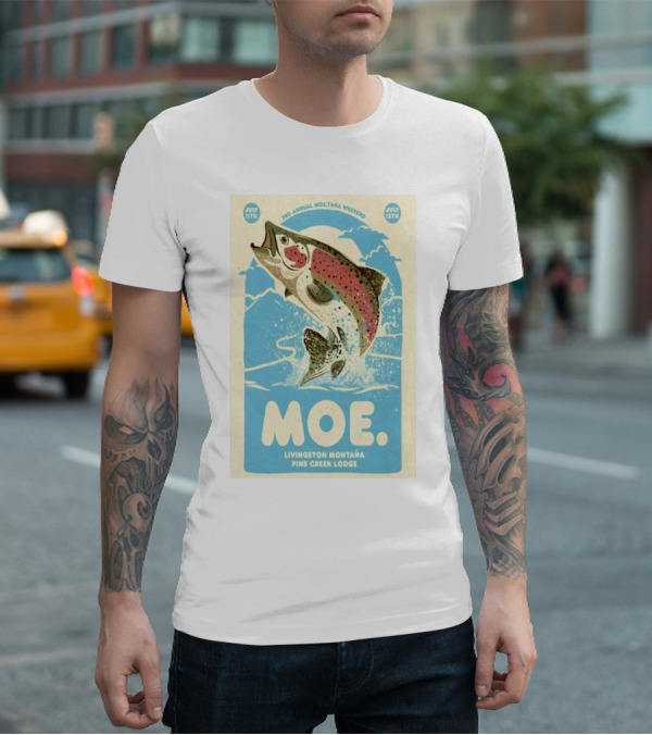 3rd Annual Moe.Tana Weekend Livingston Montana Pine Creek Lodge July 11-12 2025 T-Shirt