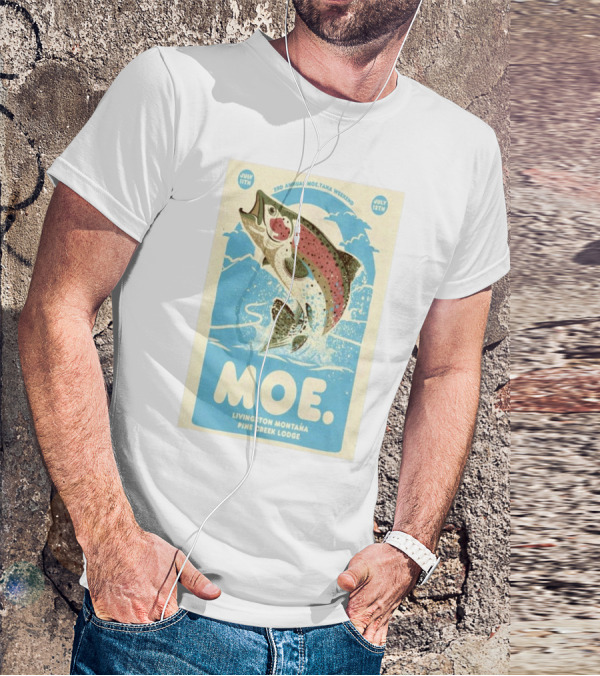 3rd Annual Moe.Tana Weekend Livingston Montana Pine Creek Lodge July 11-12 2025 T-Shirt