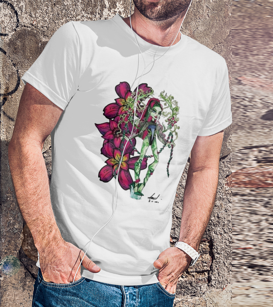 Monster High Venus McFlytrap Lily Blossom Vines Fashion Style T-Shirt