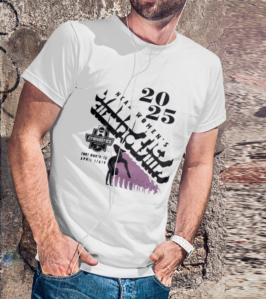 NCAA Women's Gymnastics Championships 2025 Fort Worth April 17-19 T-Shirt