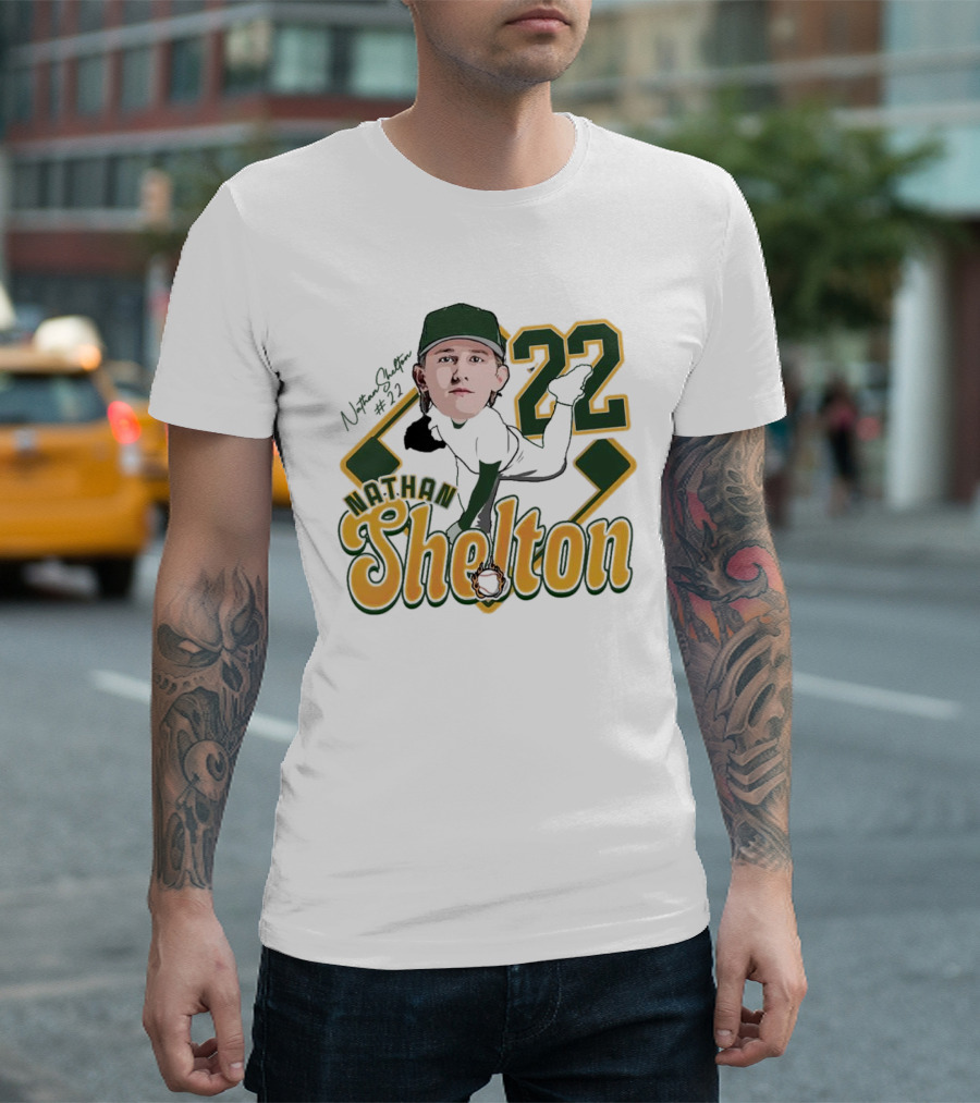 Nathan Shelton 22 Baseball Player 2025 T-Shirt