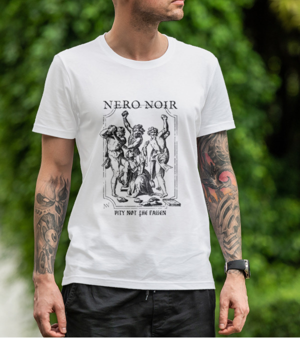 Nero Noir Pity Not The Fallen Skeleton Trio T-Shirt