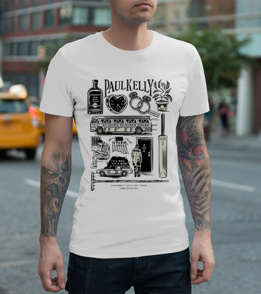 Paul Kelly How To Make Gravy Australian Icons Music Collection T-Shirt
