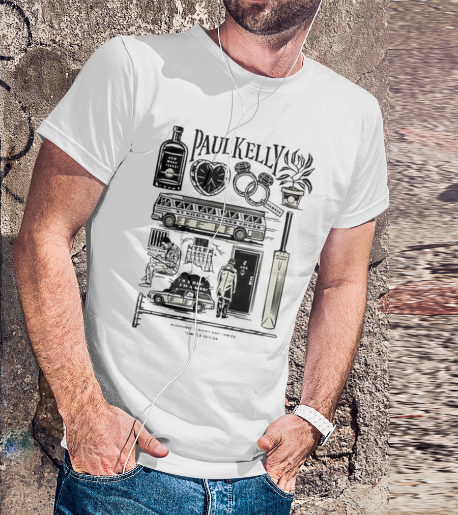 Paul Kelly How To Make Gravy Australian Icons Music Collection T-Shirt
