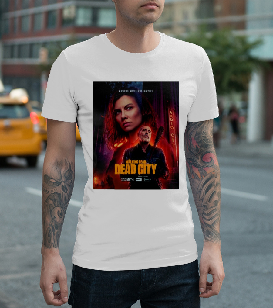 New Rules New Enemies New York The Walking Dead Dead City All New Season May 4 T-Shirt