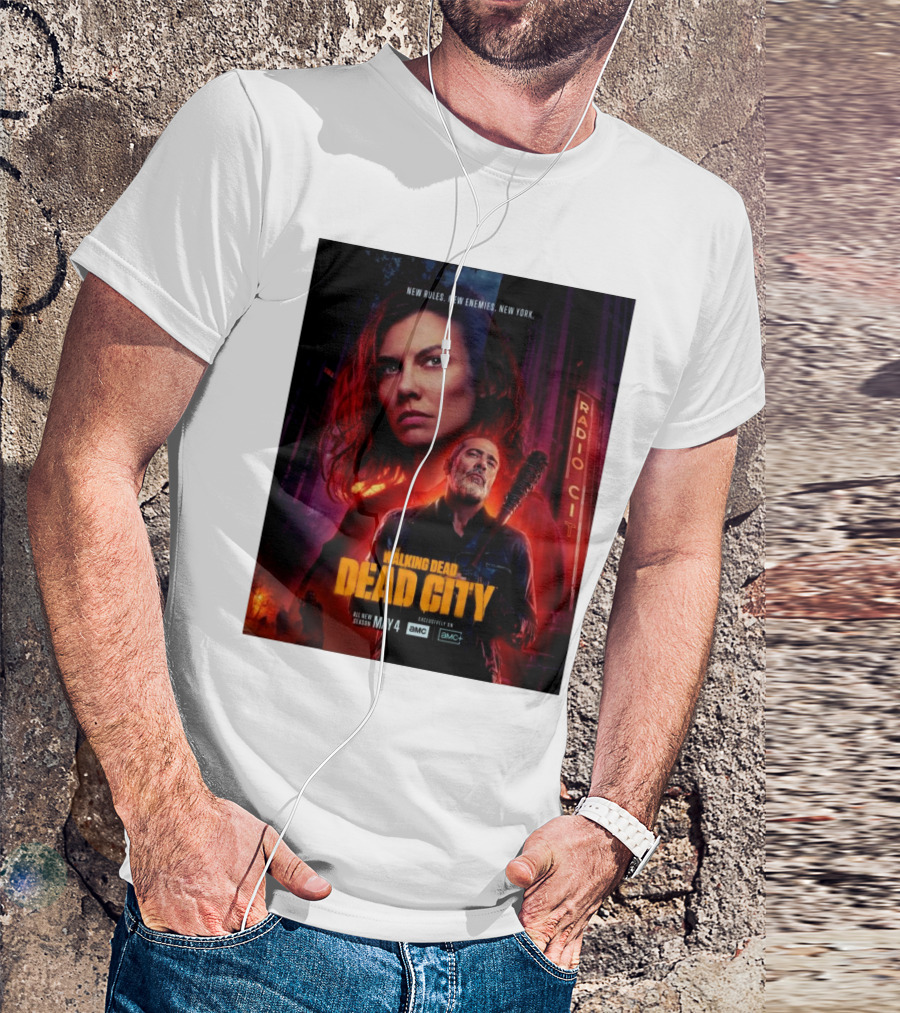 New Rules New Enemies New York The Walking Dead Dead City All New Season May 4 T-Shirt