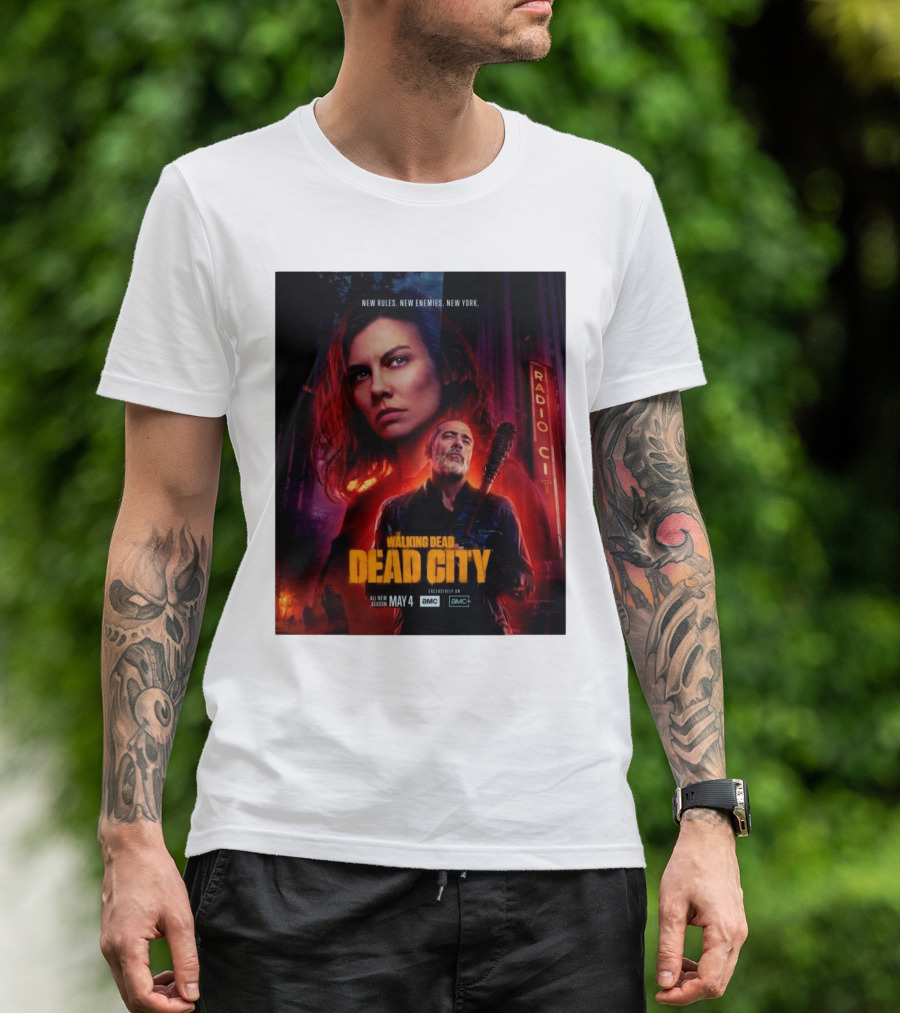 New Rules New Enemies New York The Walking Dead Dead City All New Season May 4 T-Shirt