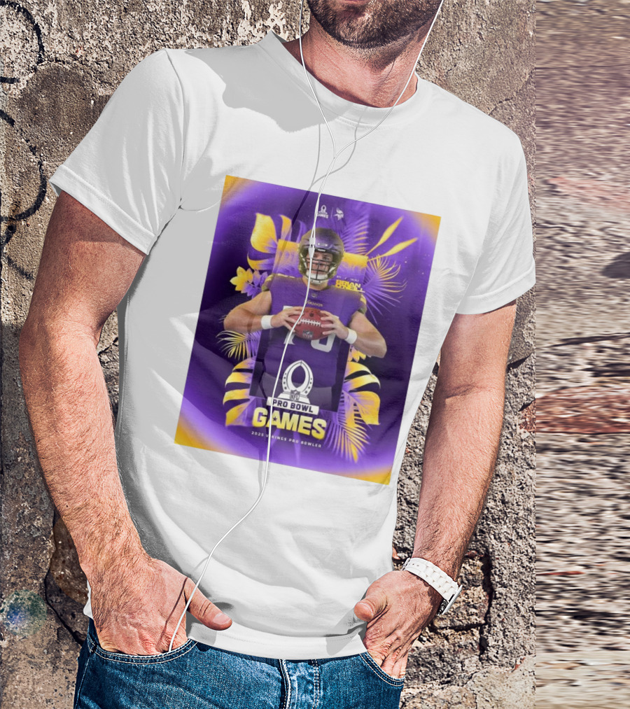 2025 NFL Pro Bowl Games Minnesota Vikings Brian O’Neill T-Shirt