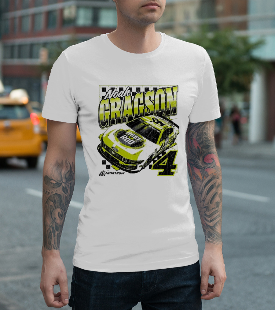 Noah Gragson Beef-A-Roo Car Racing Number 4 T-Shirt