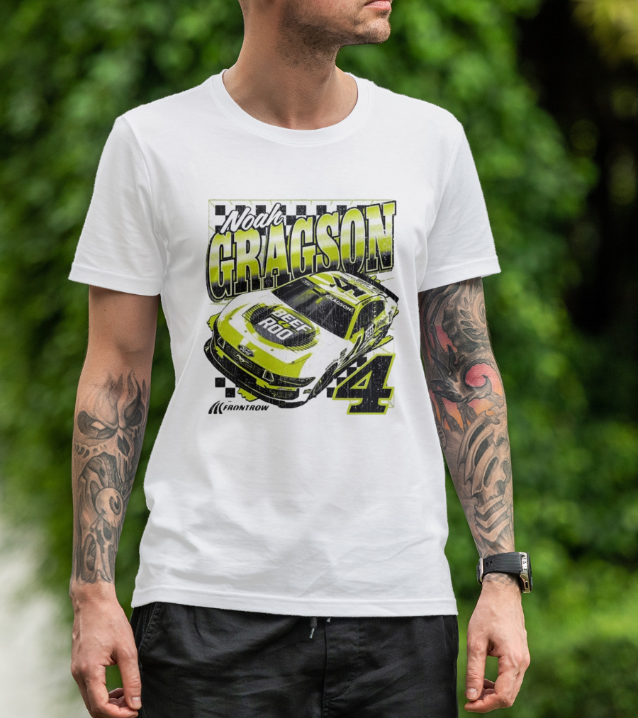 Noah Gragson Beef-A-Roo Car Racing Number 4 T-Shirt