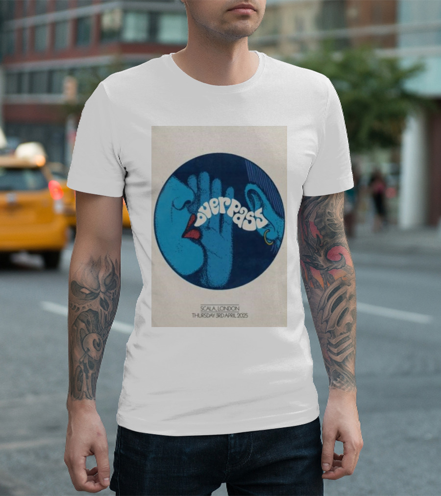 OverPass Scala London Thursday 3rd April 2025 T-Shirt