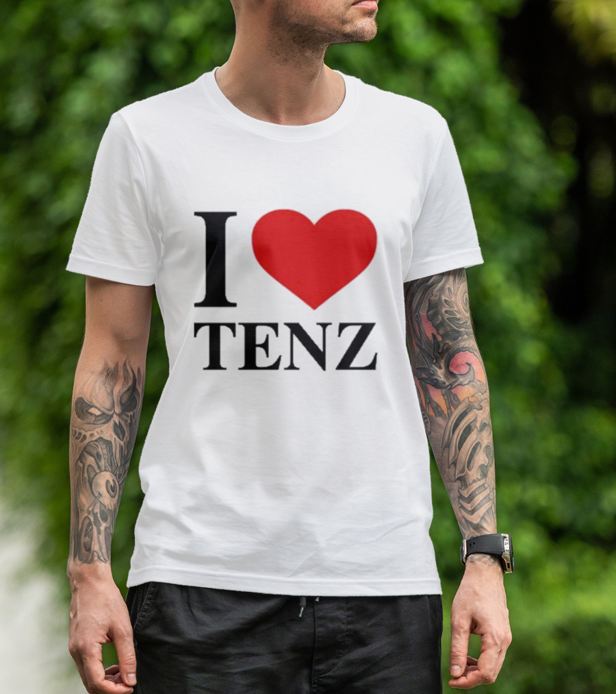 I Love Tenz Oxy Token Collaboration T-Shirt