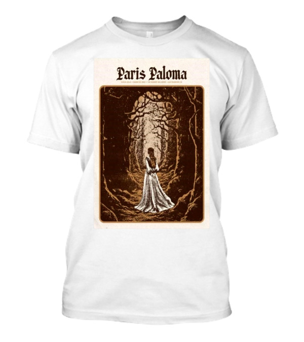 Paris Paloma March 25 2025 The Regency Ballroom San Francisco CA Concert T-Shirt
