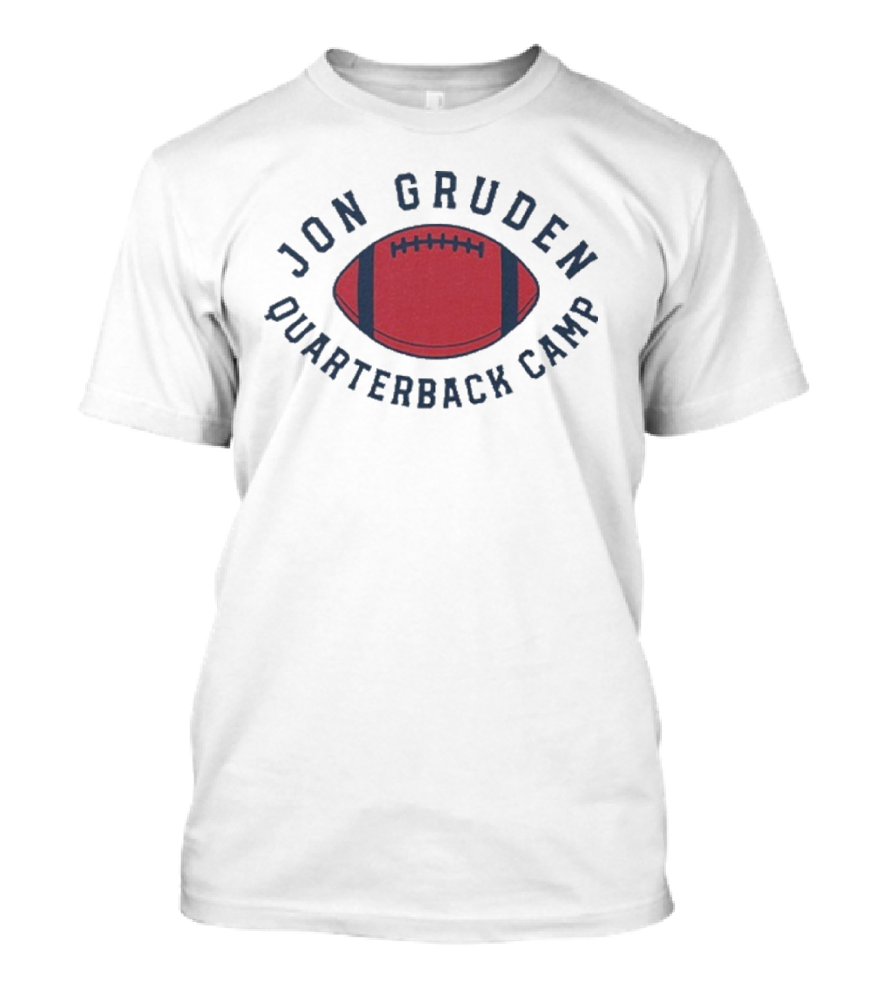 Jon Gruden Quarterback Camp Football T-Shirt